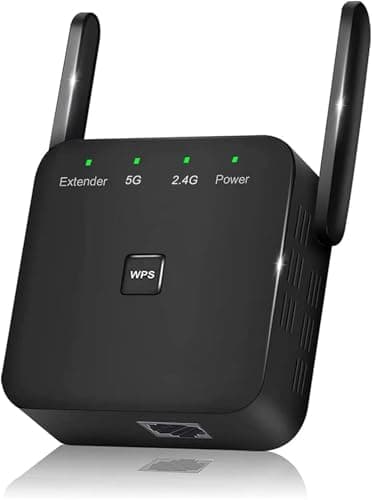 2026 Faster WiFi Extender, WiFi Repeater, Covers Up to 10000 Sq.ft and 60 Devices, Internet Booster - with Ethernet Port, Quick Setup, Home...