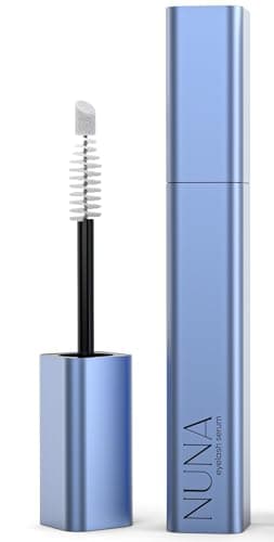 NUNA Eyelash Growth Support Serum 6ml – Eye Lash and Eyebrow Enhancing Serum for Women & Men with Biotin - Korean Multi Peptide & Natural Extracts...