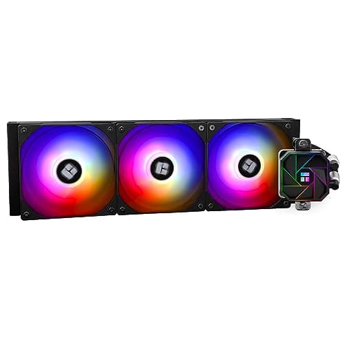 Thermalright Aqua Elite 360 V3 Aio CPU Cooler, 360 Liquid Cooling Row, ARGB PWM Cooler Fans, for Intel...