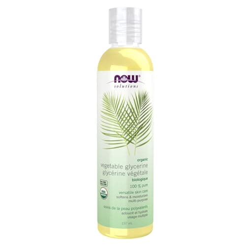 NOW Solutions, Organic Vegetable Glycerin Oil, Pure, Softening and Moisturizing Multi-Purpose Skin Care, 237mL