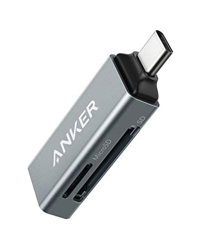 Anker SD Card Reader, 2-in-1 USB C Memory Card Reader for Digital Camera SD Card Viewer with Dual Slot for SDXC, SDHC, SD, MMC, RS-MMC, Micro...