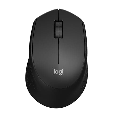 Logitech M330 Silent Wireless Mouse, 2.4GHz with USB Receiver, Optical Tracking, Quiet & Lightweight, Long Battery Life, for PC, Mac, Laptop,...