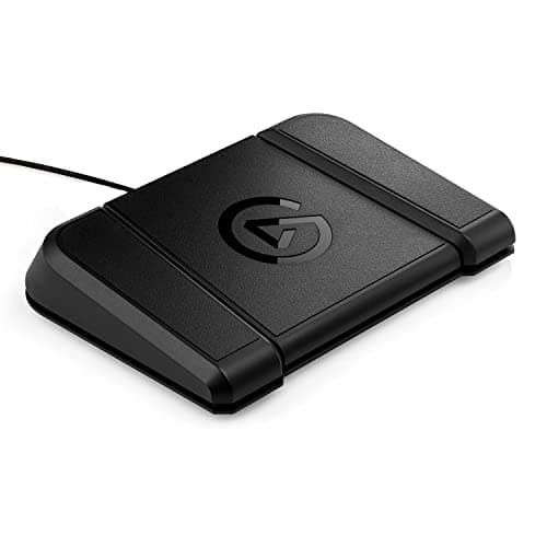Elgato Stream Deck Pedal – Hands-Free Studio Controller, 3 Macro footswitches, Trigger Actions in apps and Software Like OBS, Twitch, YouTube and...