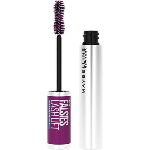 Maybelline New York the Falsies Lash Lift Waterproof Mascara Volumizing, Lengthening, Lifting, Curling, Multiplying, Eye Makeup, Brownish Black,...