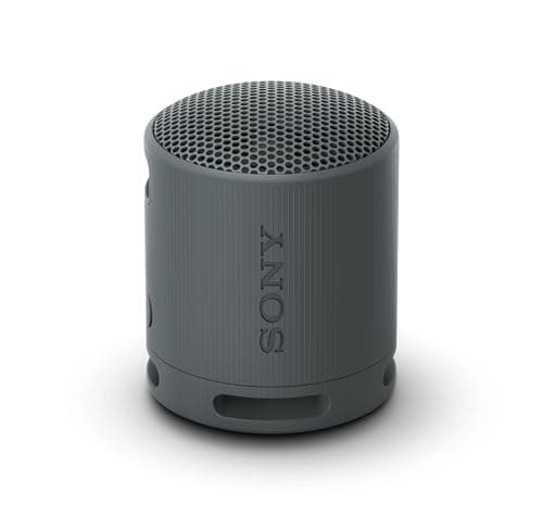 Sony SRS-XB100 Wireless Bluetooth Portable Lightweight Super-Compact Travel Speaker, Extra-Durable IP67 Waterproof & Dustproof, 16 Hour Battery,...