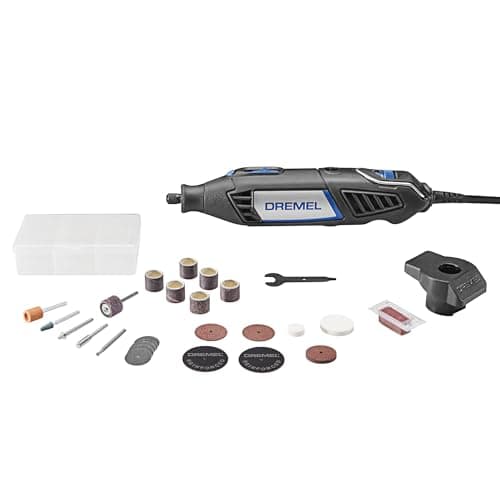 Dremel 4000-1/25 Variable Speed Rotary Tool Kit- Engraver, Polisher, and Sander- Perfect for Cutting, Detail Sanding, Engraving, Wood Carving, and...