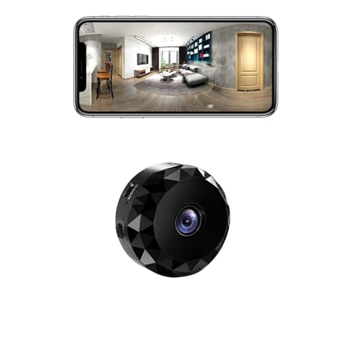 1080P WiFi Spy Camera Hidden Camera with Motion Detection Wireless Indoor Security Camera for Smart Home Surveillance Nanny Cam Long-Lasting...