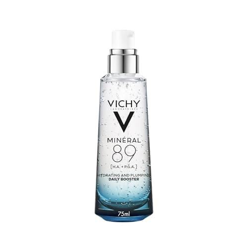 Vichy Hydrating Hyaluronic Acid Serum, Mineral 89 Serum and Daily Skin Booster with Natural Origin Hyaluronic Acid, Hydrates and Strengthens...