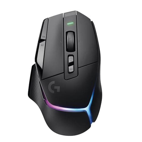 Logitech G502 X Plus Wireless Gaming Mouse: Optical Switches, LIGHTSYNC RGB, 13 Buttons, Infinite Scroll Toggle, <130 hr Battery Life, USB-C,...