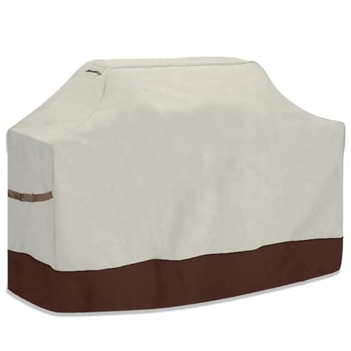 Housse de barbecue 58 pouces, housse de barbecue imperméable et résistante aux UV – Robuste pour barbecue à gaz extérieur – Convient aux séries Weber Genesis II, LX 300, Genesis 300 –...