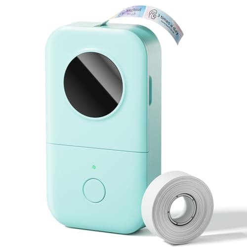 Machine de création d'étiquettes Phomemo D30 avec ruban, imprimante d'étiquettes Bluetooth portable, petit autocollant portable pour téléphone intelligent Mini ...