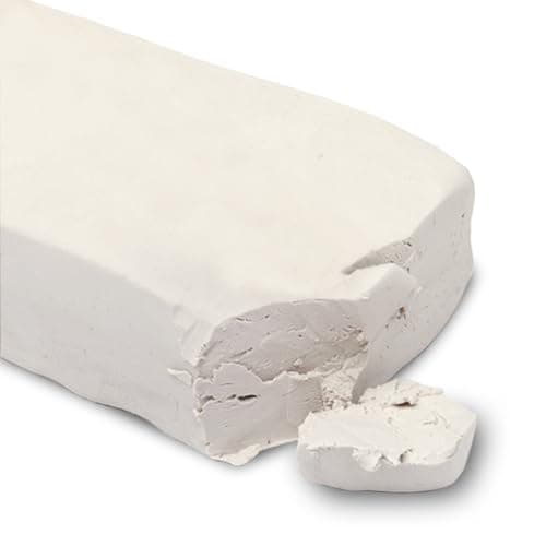 ReArt Air-Dry Clay Modelling, 2.2 pounds Ideal for Beginners and Advanced Sculptors All-Purpose Modeling Clay (White)