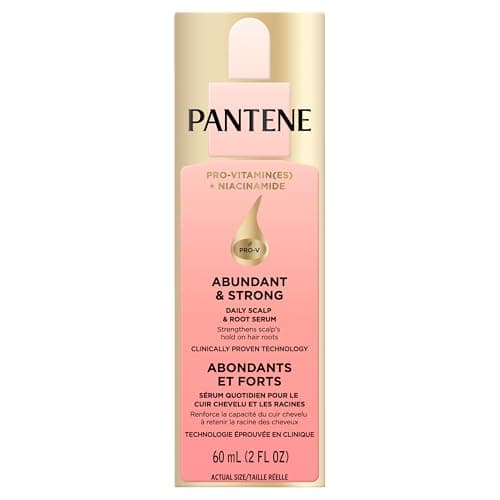 Pantene Abundant & Strong Daily Scalp Serum, Strengthens Scalp’s Hold on Roots, 60 ml