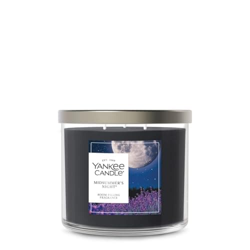 Yankee Candle 3 Wick Candle Jar, Scented Candle with up to 40 Hours of Burn Time, Premium Plant Wax Blend for Consistent Long Lasting Scent from...