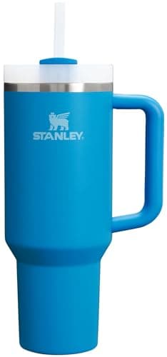 Stanley Quencher H2.0 Tumbler with Handle and Straw 40 oz | Flowstate 3-Position Lid | Cup Holder Compatible for Travel | Insulated Stainless Steel...