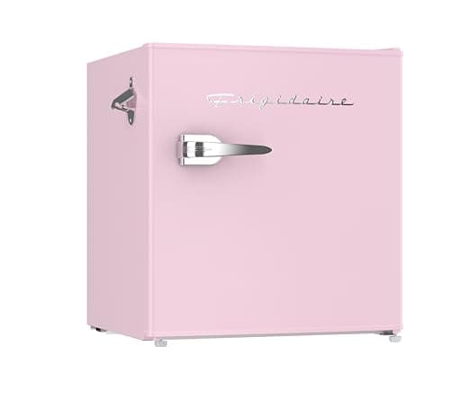 Frigidaire EFR176 Retro Compact Fridge with Chiller Mini Refrigerator with Built-in Bottle Opener for Office, Bedroom, Dorm Room or Cabin, 1.6 cu...