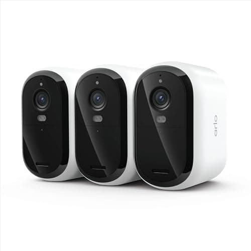 Arlo Essential XL Security Camera 2K (3rd Gen, 2025 Release) - Wireless Outdoor Camera, 4X Battery Power, Person Recognition, Package Detection,...