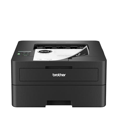 Imprimante laser monochrome sans fil Brother HL-L2460DW pour le bureau à domicile – Recto verso sur l'encre et le toner avec un abonnement Actualiser