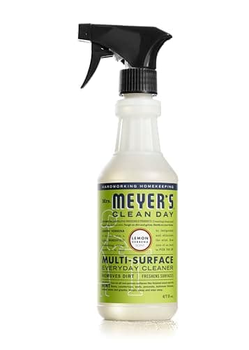 Mrs. Meyer's Clean Day Multi-Surface Cleaner Spray, All-Purpose Cleaner Solution for Countertops, Floors, Walls and More, Lemon Verbena Scent, 473...