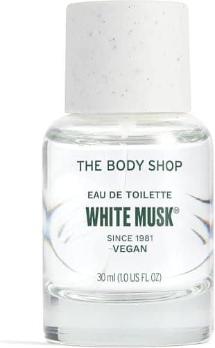 The Body Shop White Musk Eau de Toilette 30ml, Sensual Floral Musk Perfume for Her with Clean Aldehydes and Jasmine, Long-Lasting Iconic Signature...