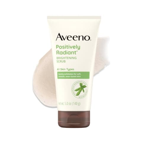 Aveeno Positively Radiant Skin Brightening Daily Scrub, 5 Ounce