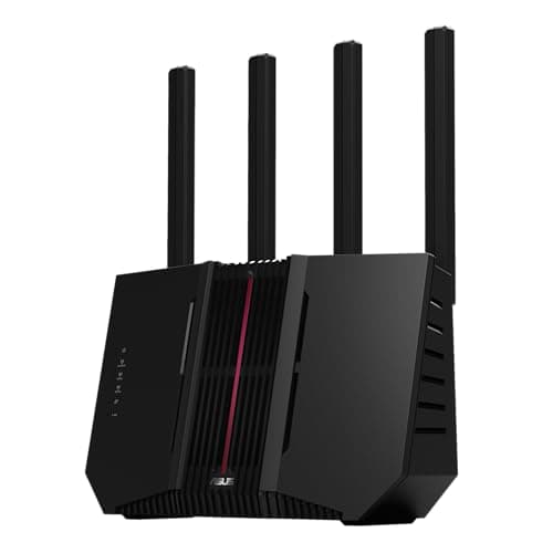 ASUS RT-BE92U BE9700 Tri-Band WiFi 7 Router, Supports New 320MHz Bandwidth & 4096-QAM, MLO, AI WAN Detection, AiMesh Support, Subscription-Free...