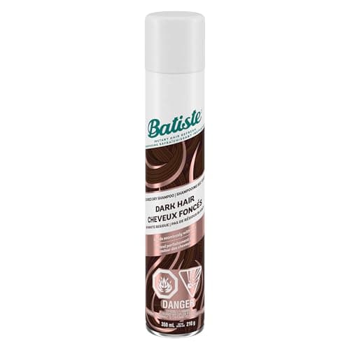 Batiste Dark Dry Shampoo Spray, Value Pack, For Dark & Deep Brown Hair, Refresh Hair And Absorb Oil Between Washes, Waterless Shampoo For Added...