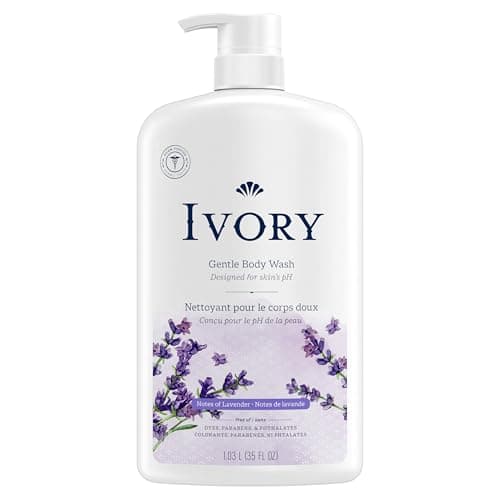 Ivory Mild & Gentle Body Wash, Lavender Scent, 1.03 L