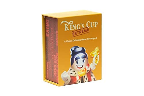 King’s Cup Extreme - Party Games - Card Games for Adults - Date Night - Couples Games - Travel - Laugh Out Loud - TikTok Viral