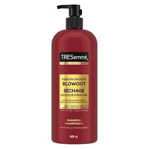 TRESemmé Shampoo Keratin Smooth Blowout for up to 72H Frizz & Flyaway Control* 828 ml