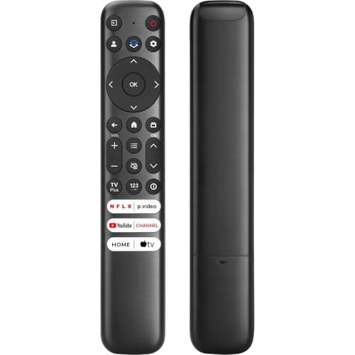 Replacement-for-TCL-Google-TV-Remote-Control, Universal Remote Compatible for TCL UHD HDR LED QLED 4K Google TVs