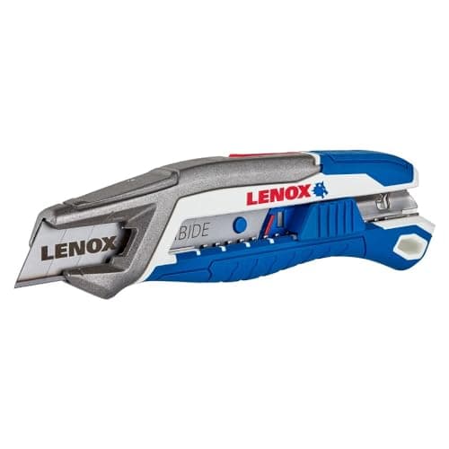 LENOX Ergonomic Utility Knife, Fast Snap with Magnetic Blade Loading 18mm (LXHT10597)
