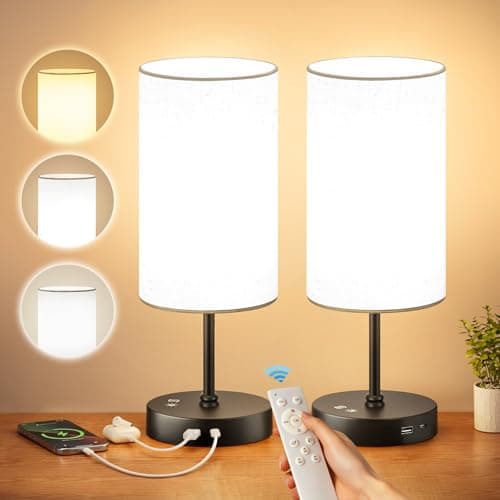 10000 Lux Light Therapy Lamp, Full Spectrum &UV-Free Happy Lamp, Sunlight Therapy Lamps with Remote, 3 Color Temperatures &Stepless Dimming &Timer,...