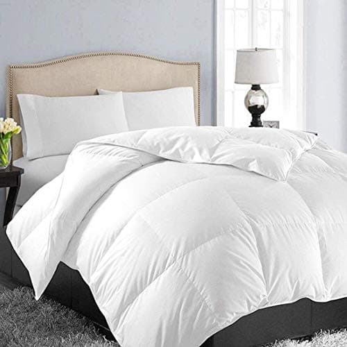 EASELAND Couette Queen Size - Insert de couette alternative en duvet toutes saisons, couette matelassée ultra douce avec languettes de coin, collection hôtelière hiver...
