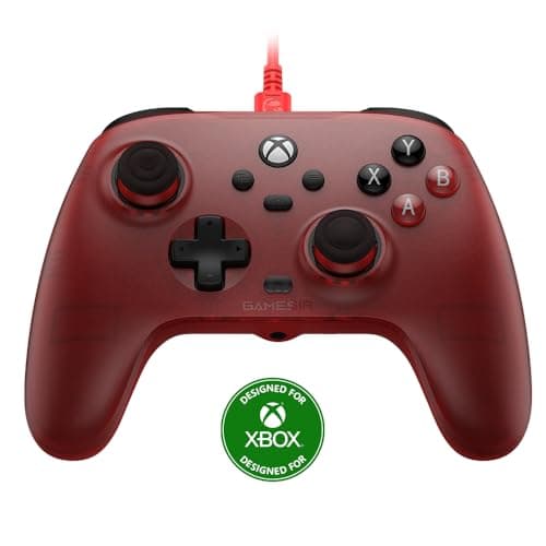 GameSir T7 Wired Controller with Hall Effect Joysticks, Plug and Play Gaming Gamepad for Xbox Series X|S, Xbox One, Windows 10/11 & Steam, 3.5mm...