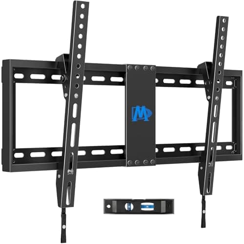 Mounting Dream TV Wall Mount for Most 37-75" TVs, Tilting TV Mount Low Profile up to VESA 600x400mm and 132 LBS Loading, Fits 16", 18", 24" Studs,...
