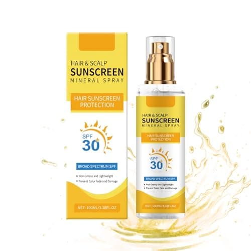Hair and Scalp Sunscreen Spray SPF 30, Body & Face Sunscreen Spray 100ml