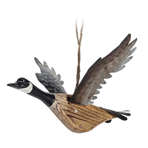 Abbott Collection Home 27-WINTER-0058 Abbott Collection Flying Canada Goose Ornament