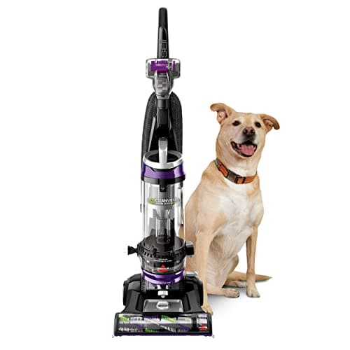 Aspirateur multicyclonique vertical pivotant Bissell 2258B Cleanview pour les maisons avec des animaux domestiques avec enroulement automatique du cordon, filtre lavable, sans dispersion...