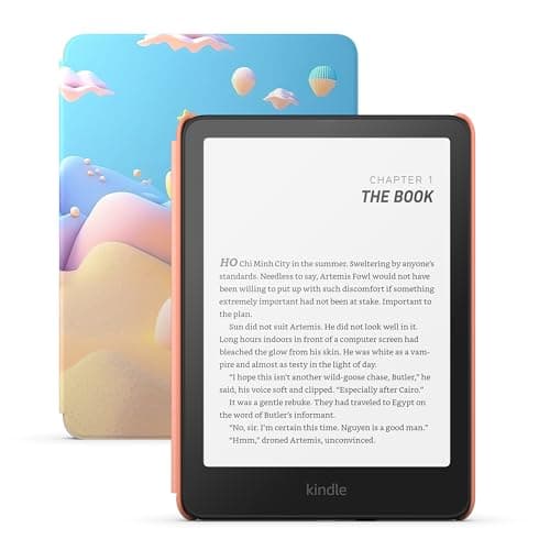 Amazon Kindle Paperwhite Kids 16 Go (modèle le plus récent) – écran plus grand de 7 pouces sans éblouissement – Les enfants lisent en moyenne plus d'une heure par jour avec Kindle – Starfish