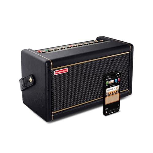 Positive Grid Spark 2 50W Smart Guitar Practice Amp & Bluetooth Speaker with Built-in Looper, AI Features & Smart App for Electric, Acoustic, &...