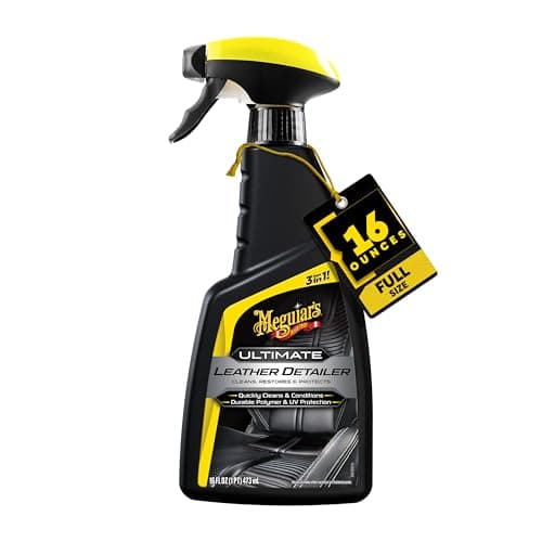 Meguiar's G201316 Ultimate Leather Detailer - 16 Oz Spray Bottle