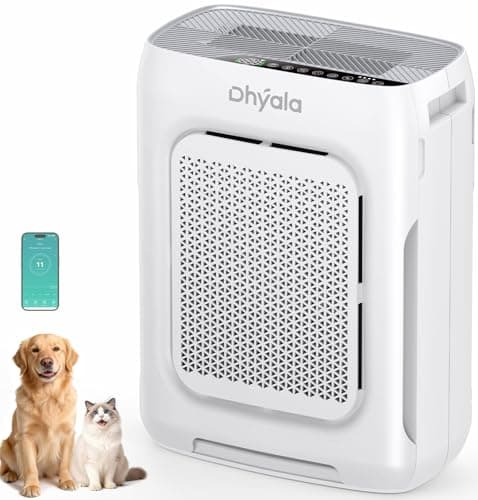 Air Purifiers for Home Bedroom Large Room up to 3000Ft², HEPA Air Purifier with Washable Double-Sided Filters, Smart WiFi, AQI Display, Air Cleaner...