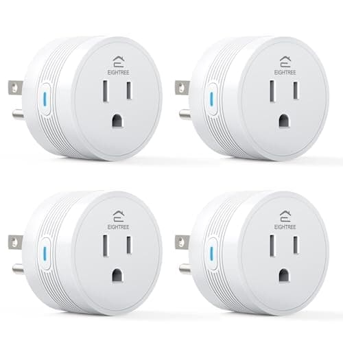 EIGHTREE Smart Plug Alexa, Smart Outlet, Works with Alexa, Google Home and SmartThings, WiFi Smart Plugs with APP Remote Control and Timer...