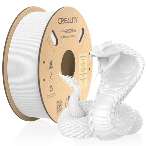 Creality Official 3D Printer Filament, Hyper PLA Filament 1.75mm for High-Speed Printing, Neatly Wound Filament, Durable and Strong Toughness...