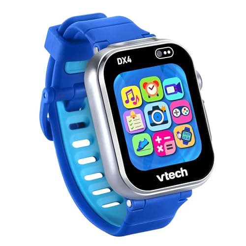 VTech KidiZoom Smartwatch DX4, Blue (Bilingual Version)