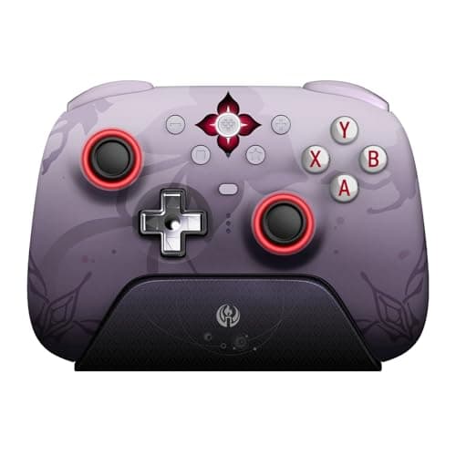 8BitDo Ultimate 2 Wireless Controller for Windows, Apple, Steam & Android, TMR Joysticks, Hall/Tactile Triggers, Motion Control,1000Hz Polling Rate...