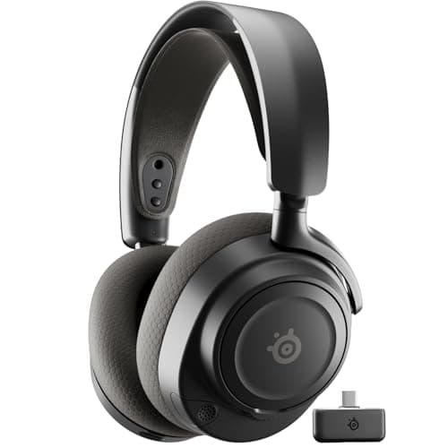 SteelSeries Arctis Nova 7 Wireless Gen 2 Gaming Headset - Real-Time App Control, 50+ HR Play, Neodymium Drivers, Mix 2.4GHz/Bluetooth, PC, PS5,...