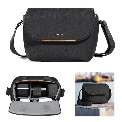 ULANZI Camera Bag, SLR/DSLR Camera Case Professional, Crossbody Photography Small Bag Fashion, Shoulder Bag Compatible for Sony Canon Nikon...