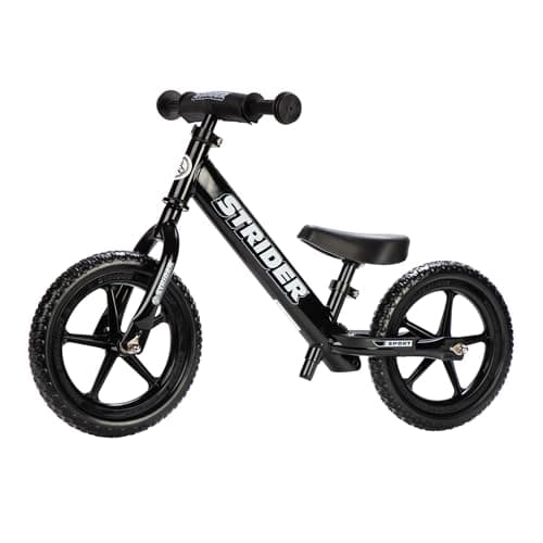Strider 12 Sport Balance Bike - Black